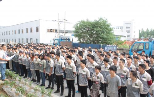 钣金事业部起劲响应招呼，，，，，，召开全事业部“清静活动月”发动大会